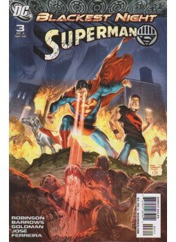 James Robinson, Barrows, Eddy - Blackest Night: Superman 3. James Robinson, Barrows, Eddy - Blackest Night: Superman 3., 2009 antikvár könyv