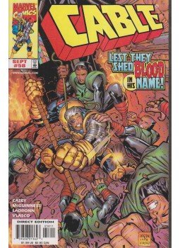 Casey, Joe, Ed McBuinness, Ladronn - Cable Vol. 1. No. 58. Casey, Joe, Ed McBuinness, Ladronn - Cable Vol. 1. No. 58., 1998 antikvár könyv