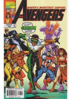 Busiek, Kurt, Pérez, George - Avengers Vol. 3. No. 8. Busiek, Kurt, Pérez, George - Avengers Vol. 3. No. 8., 1998 antikvár könyv