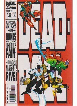 Nicieza, Fabian, Madureira, Joe, Candelario, Harry - Deadpool: The Circle Chase Vol. 1. No. 3. Nicieza, Fabian, Madureira, Joe, Candelario, Harry - Deadpool: The Circle Chase Vol. 1. No. 3., 1993 antikvár könyv