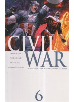 Millar, Mark, McNiven, Steve - Civil War 6. Millar, Mark, McNiven, Steve - Civil War 6., 2006 antikvár könyv
