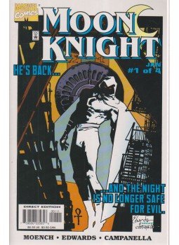 Moench, Doug, Edwards, Tommy Lee - Moon Knight Vol. 3. No. 1. Moench, Doug, Edwards, Tommy Lee - Moon Knight Vol. 3. No. 1., 1998 antikvár könyv