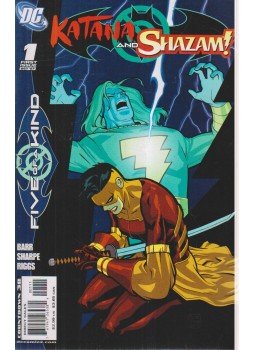 Barr, Mike W., Sharpe, Kevin - Outsiders: Five of a Kind - Katana / Shazam 1. Barr, Mike W., Sharpe, Kevin - Outsiders: Five of a Kind - Katana / Shazam 1., 2007 antikvár könyv