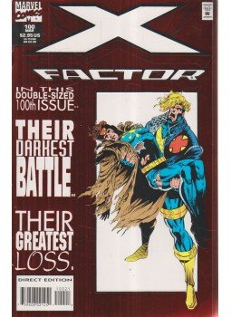 DeMatteis, J. M., Duursema, Jan - X-Factor Vol. 1. No. 100. DeMatteis, J. M., Duursema, Jan - X-Factor Vol. 1. No. 100., 1994 antikvár könyv