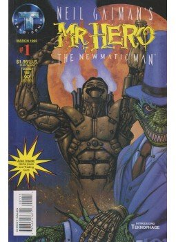 Neil Gaiman, Vance, James, Ted Slampyak - Neil Gaiman's Mr. Hero - The Newmatic Man Volume 1. No. 1. Neil Gaiman, Vance, James, Ted Slampyak - Neil Gaiman's Mr. Hero - The Newmatic Man Volume 1. No. 1., 1995 antikvár könyv