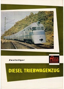  - Zweiteiliger diesel Triebwagenzug, Budapest 0 antikvár könyv