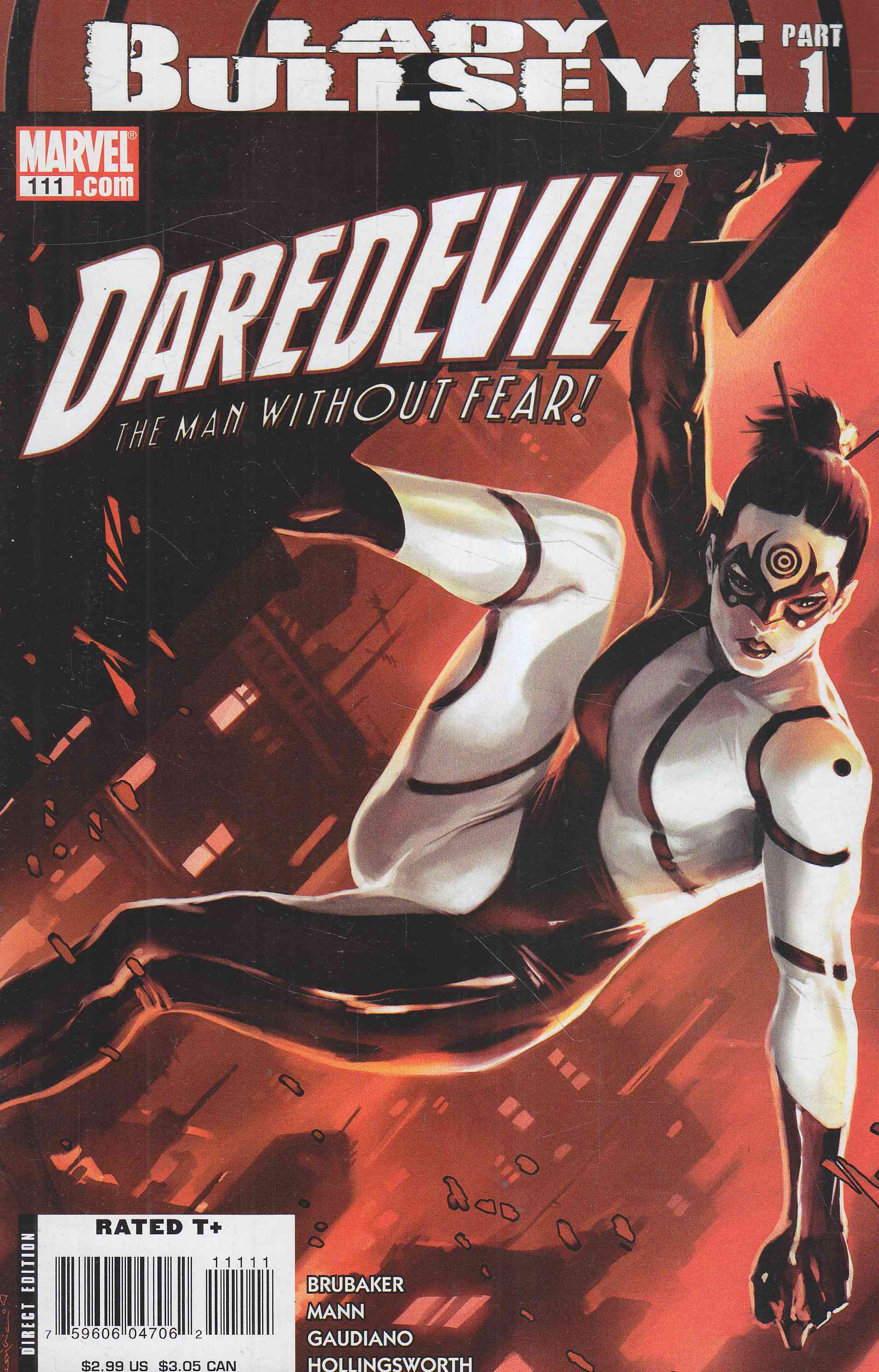Brubaker, Ed, Mann, Clay - Daredevil No. 111. Brubaker, Ed, Mann, Clay - Daredevil No. 111., 2008 antikvár könyv