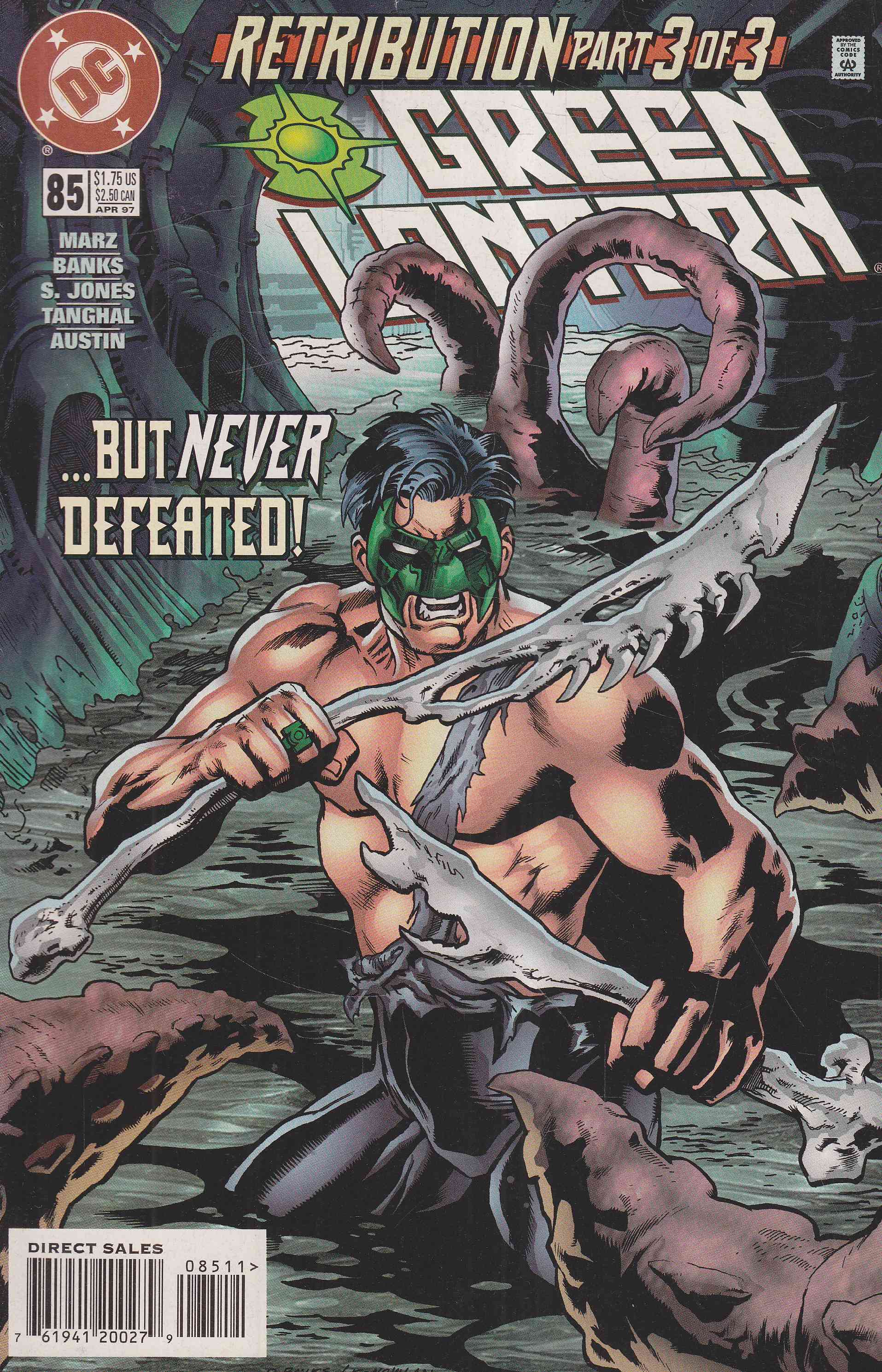 Marz, Ron, Banks, Darryl, Jones, Stephen B. - Green Lantern 85. Marz, Ron, Banks, Darryl, Jones, Stephen B. - Green Lantern 85., 1997 antikvár könyv