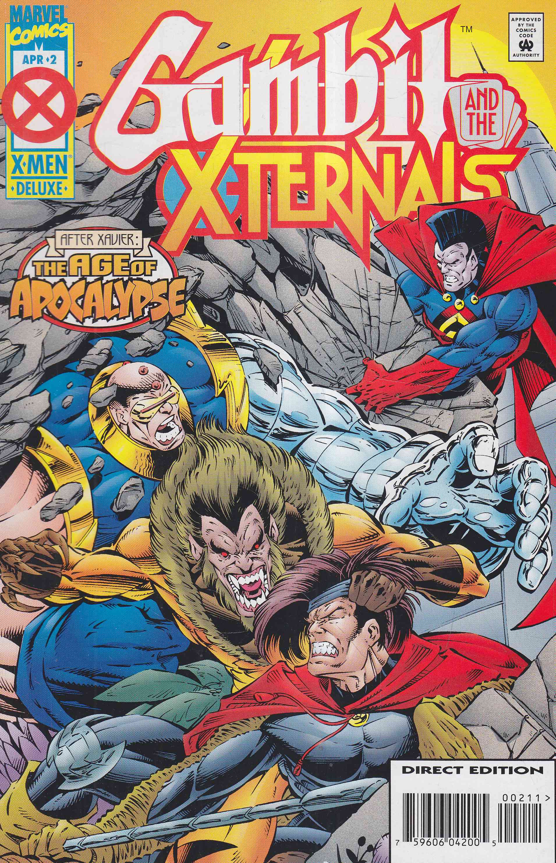 Nicieza, Fabian, Daniel, Tony - Gambit & The X-Ternals Vol. 1. No. 2. Nicieza, Fabian, Daniel, Tony - Gambit & The X-Ternals Vol. 1. No. 2., 1995 antikvár könyv