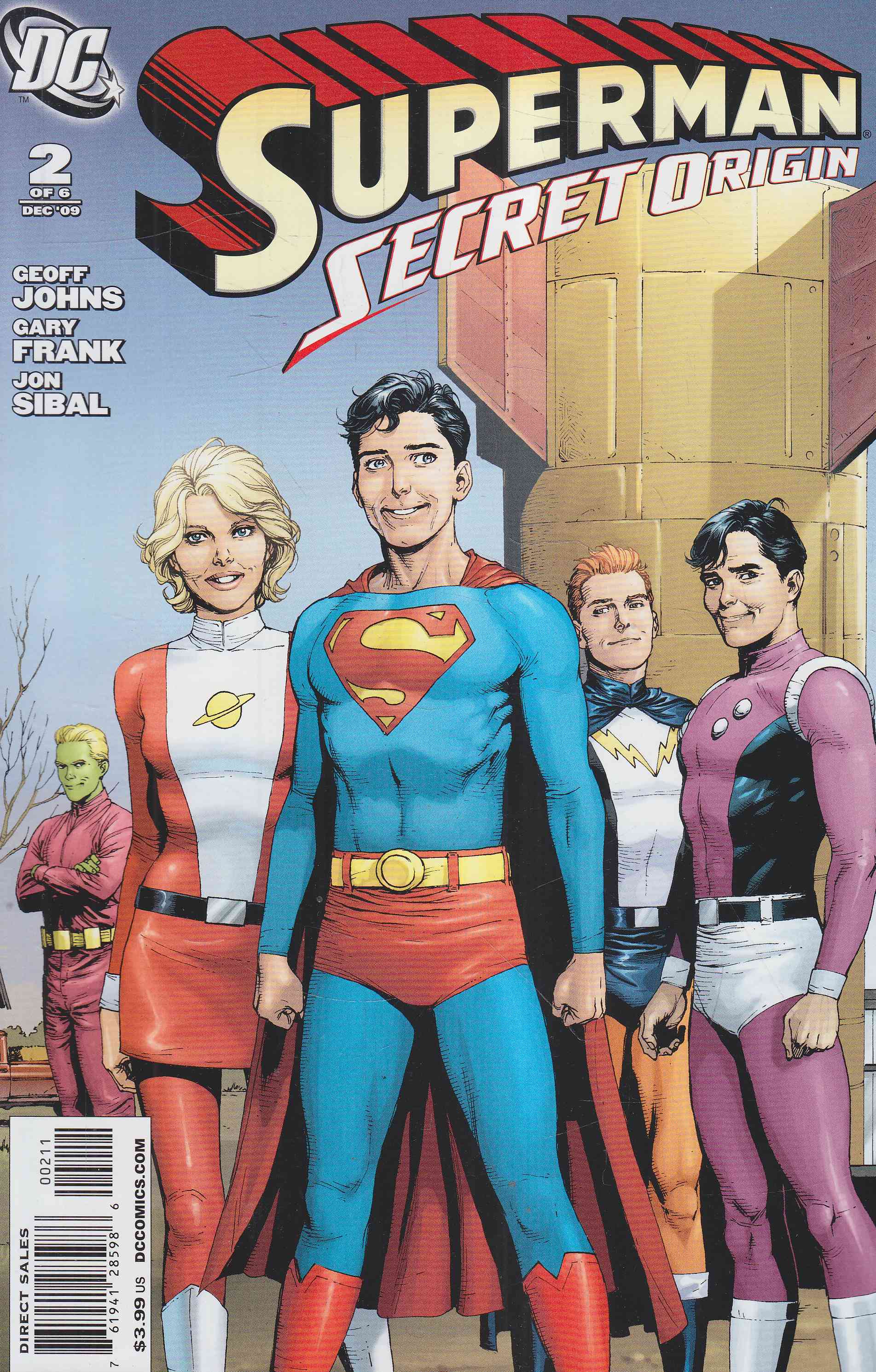 Johns, Geoff, Frank, Gary - Superman: Secret Origin 2. Johns, Geoff, Frank, Gary - Superman: Secret Origin 2., 2009 antikvár könyv