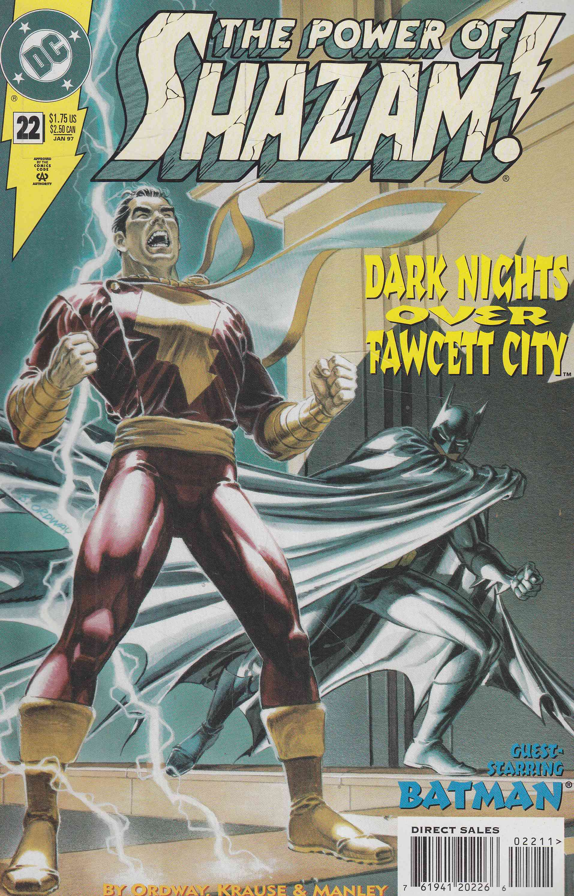 Krause, Peter, Ordway, Jerry - The Power of Shazam! 22. Krause, Peter, Ordway, Jerry - The Power of Shazam! 22., 1997 antikvár könyv