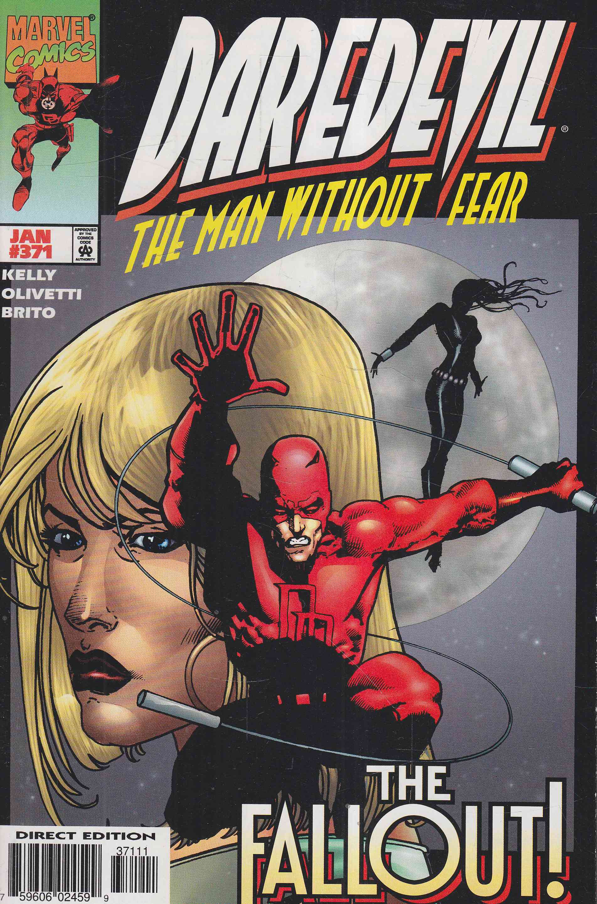 Kelly, Joe, Olivetti, Ariel - Daredevil Vol. 1. No. 371. Kelly, Joe, Olivetti, Ariel - Daredevil Vol. 1. No. 371., 1998 antikvár könyv