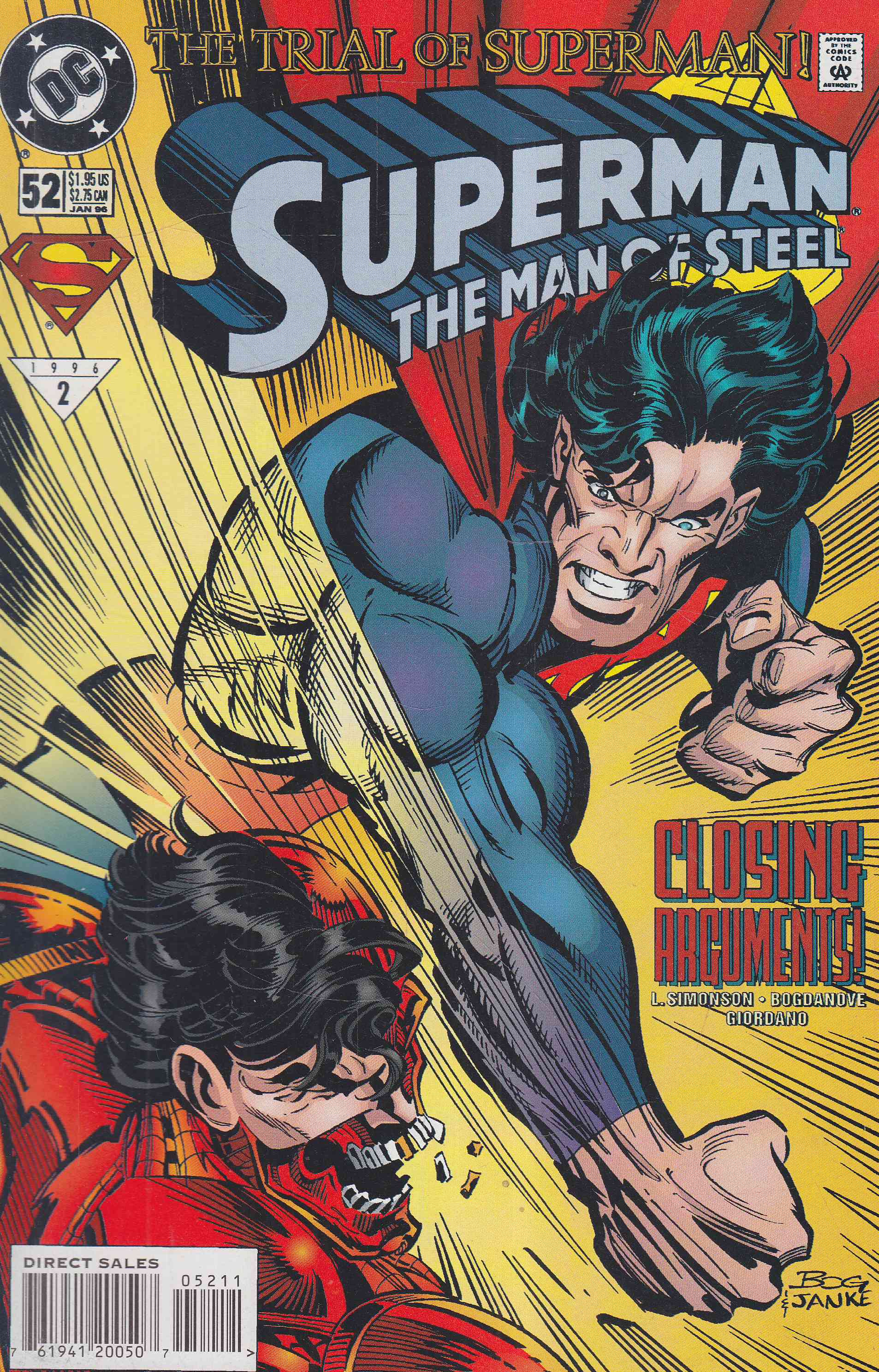 Simonson, Louise,Bogdanove, Jon - Superman: The Man of Steel 52.
