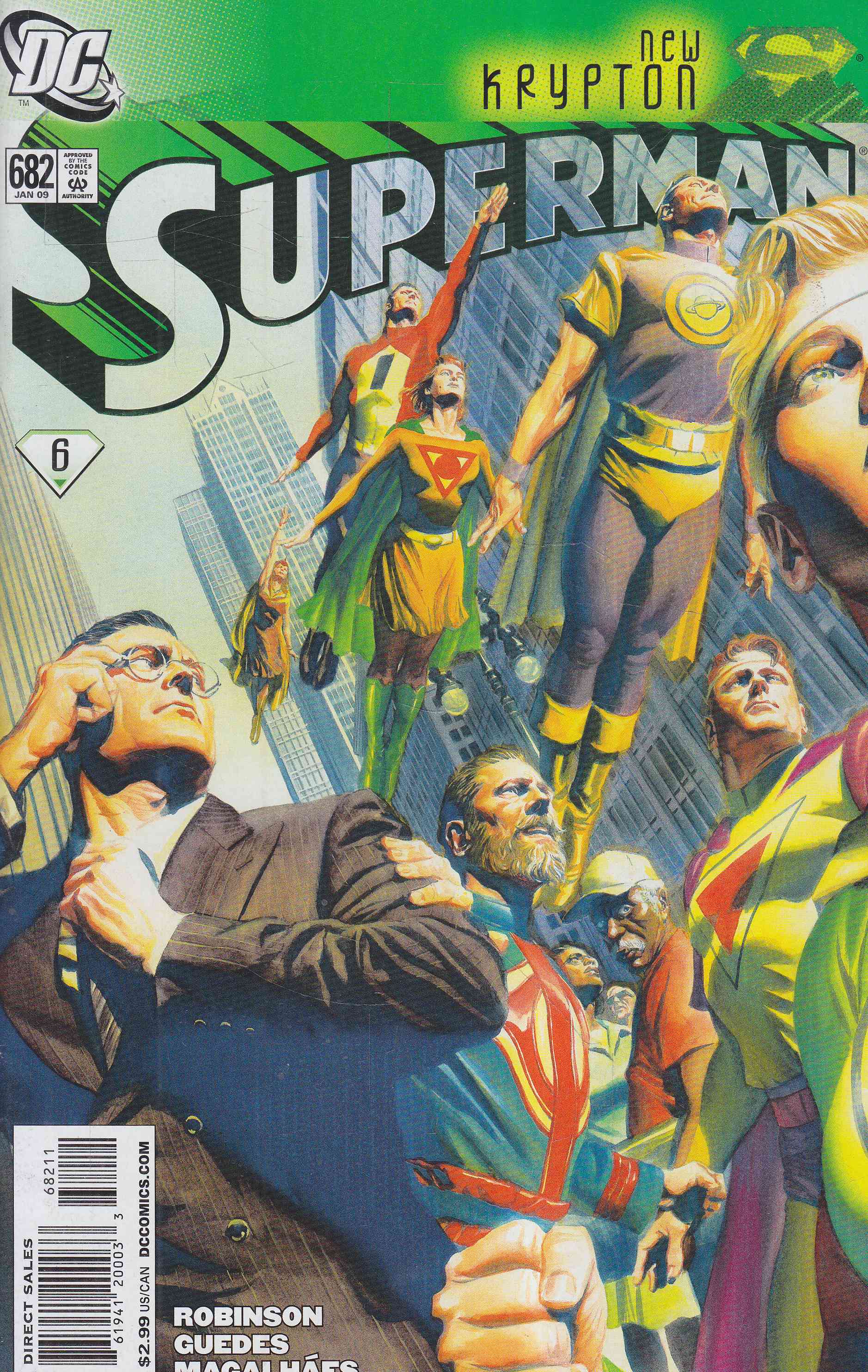 James Robinson, Guedes, Renato - Superman 682. James Robinson, Guedes, Renato - Superman 682., 2009 antikvár könyv