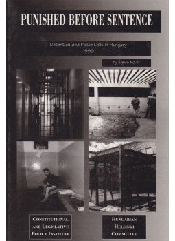 Kövér Ágnes dr. - Punished Before Sentence Kövér Ágnes dr. - Punished Before Sentence, Budapest 1998 antikvár könyv