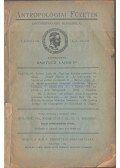 Bartucz Lajos - Antropológiai füzetek I. évf. 4-6. szám