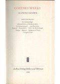 Johann Wolfgang Goethe - Goethes Werke in Zwölf Bänden 3.