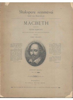 Shakspere - Macbeth Shakspere - Macbeth, 0 antikvár könyv