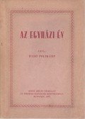 Radó Polikárp - Az egyházi év (dedikált)