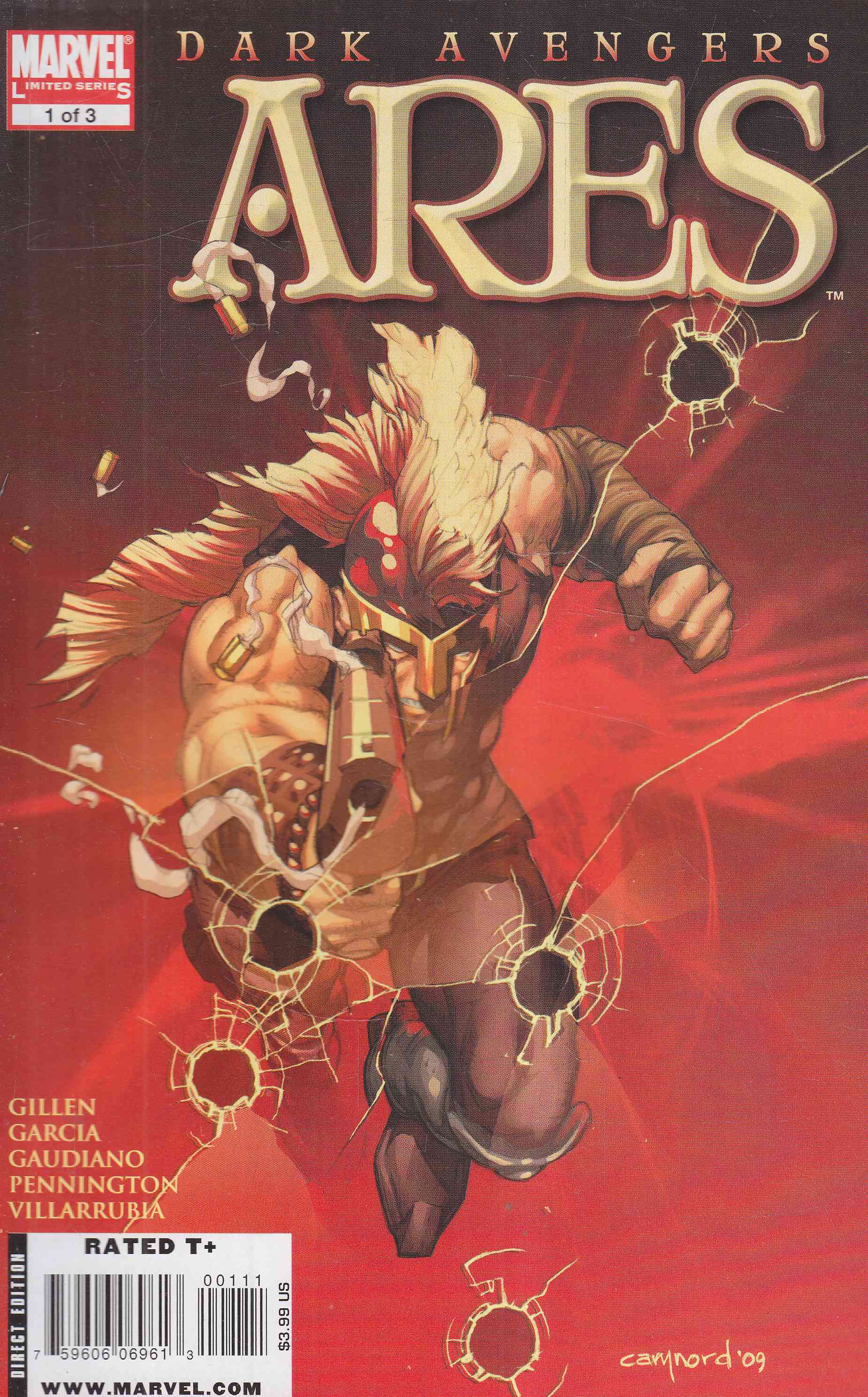Gillen, Kieron, Garcia, Manuel - Dark Avengers: Ares No. 1. Gillen, Kieron, Garcia, Manuel - Dark Avengers: Ares No. 1., 2009 antikvár könyv