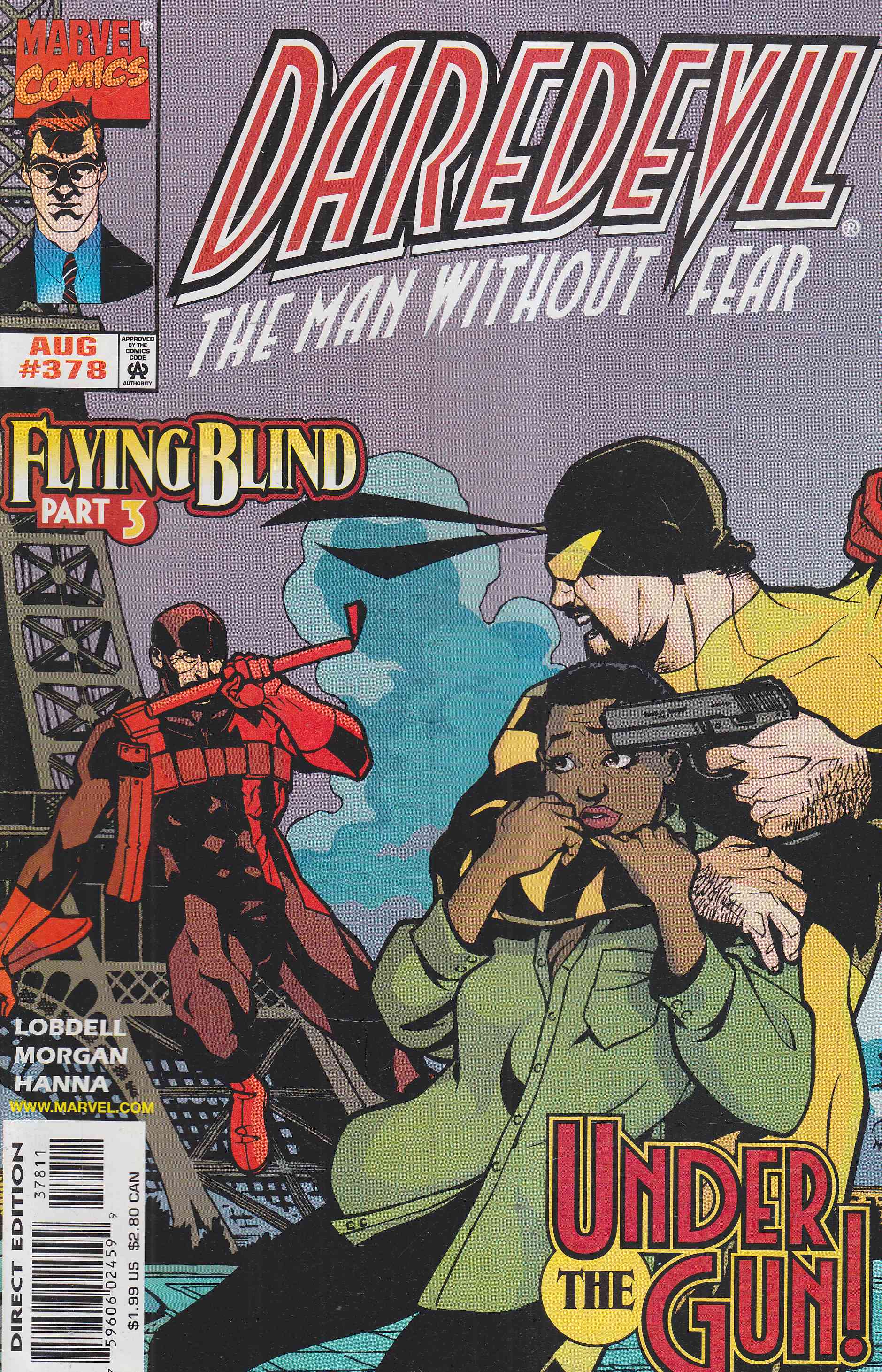 Lobdell, Scott, Morgan, Tom - Daredevil Vol. 1. No. 378. Lobdell, Scott, Morgan, Tom - Daredevil Vol. 1. No. 378., 1998 antikvár könyv