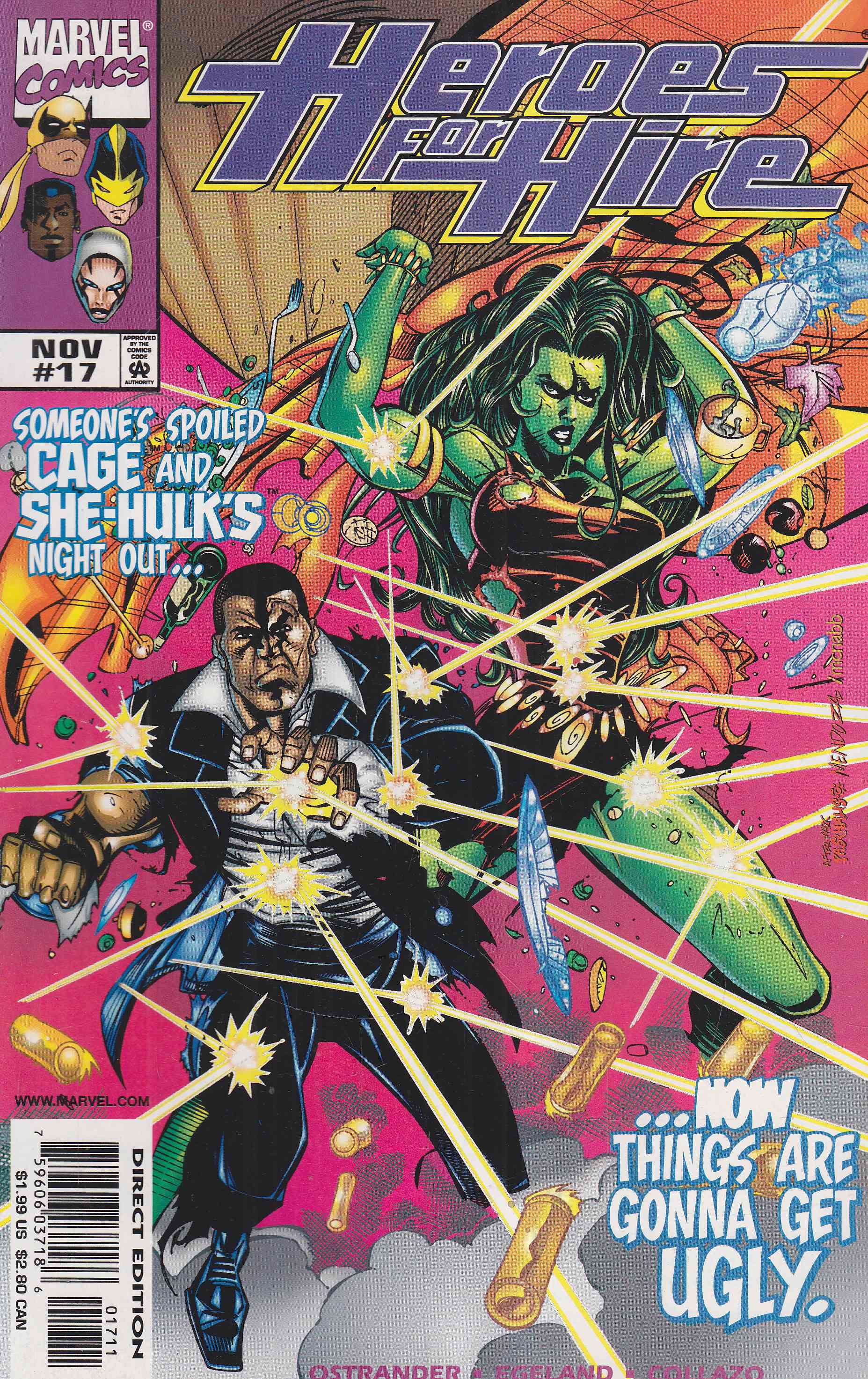 Ostrander, John, Egeland, Martin - Heroes for Hire Vol. 1. No. 17. Ostrander, John, Egeland, Martin - Heroes for Hire Vol. 1. No. 17., 1998 antikvár könyv