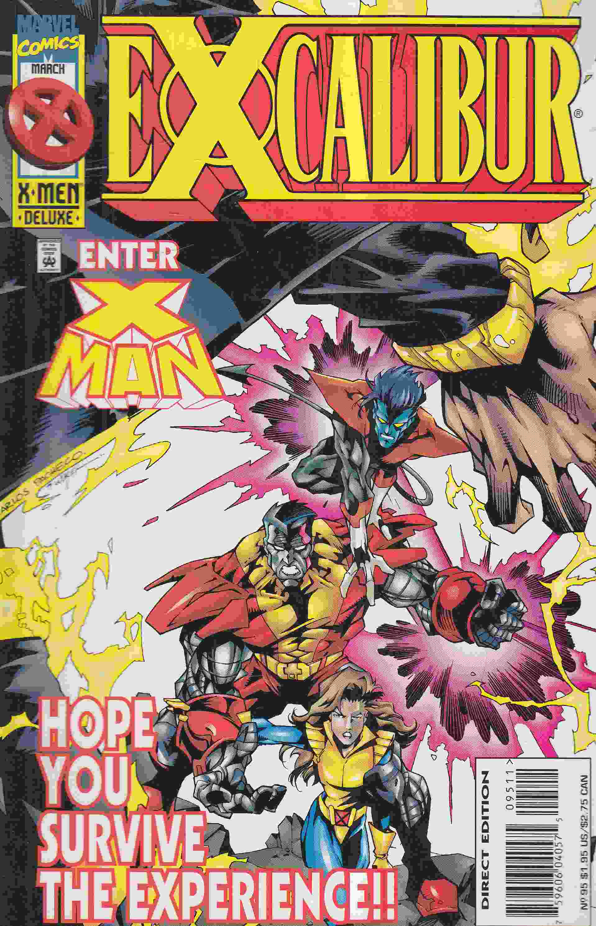 Ellis, Warren, Pacheco, Carlos - Excalibur Vol. 1. No. 95. Ellis, Warren, Pacheco, Carlos - Excalibur Vol. 1. No. 95., 1998 antikvár könyv