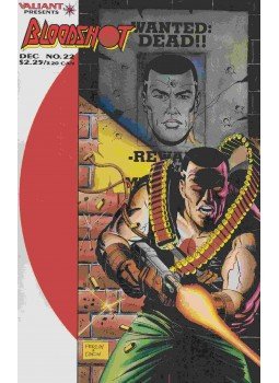 Vanhook, Kevin, Vosburg, Mike - Bloodshot Vol. 1 No. 22. Vanhook, Kevin, Vosburg, Mike - Bloodshot Vol. 1 No. 22., 1994 antikvár könyv