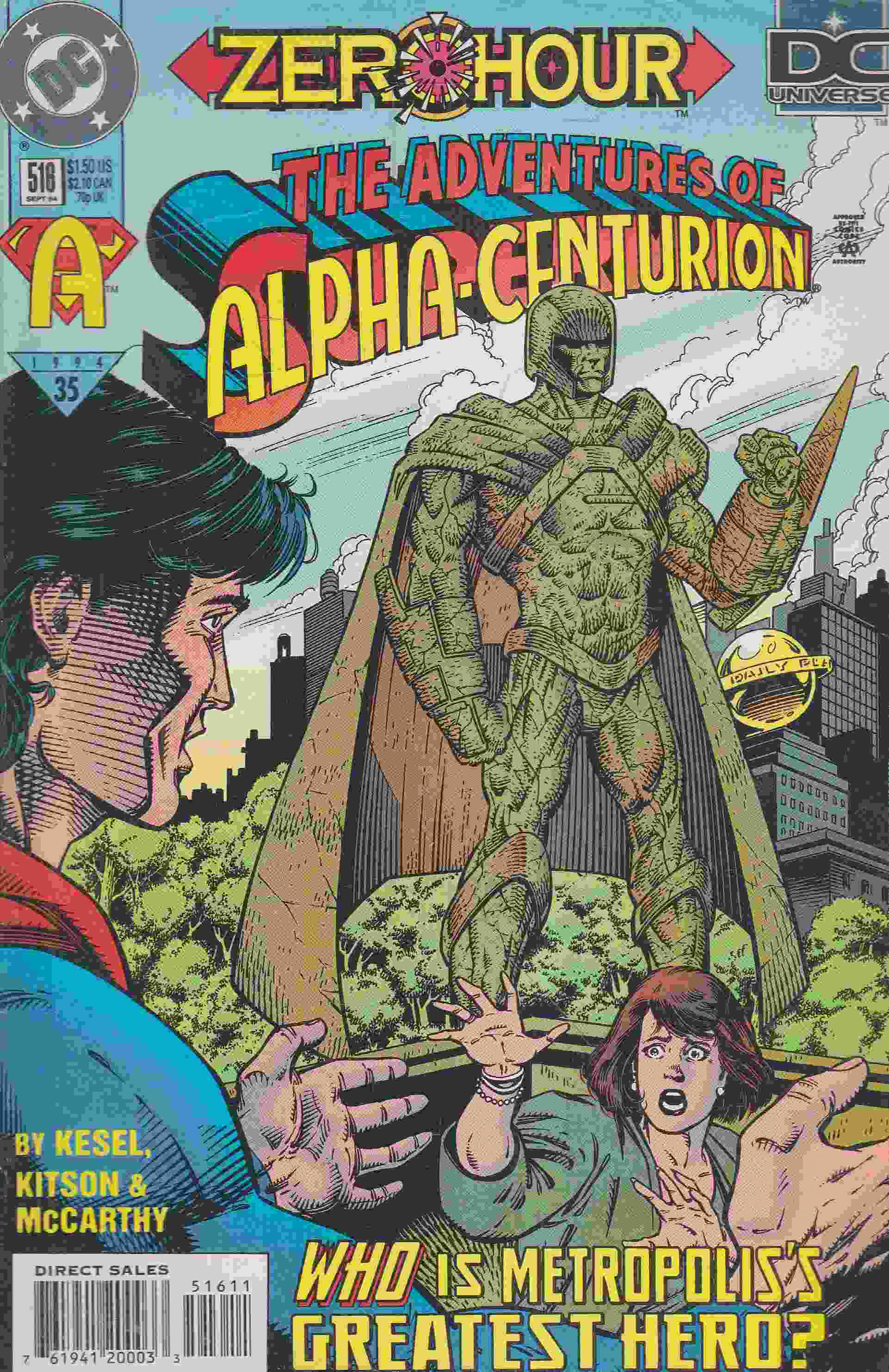 Kesel, Karl, Krause, Peter - The Adventures of Superman 516. Kesel, Karl, Krause, Peter - The Adventures of Superman 516., New York 1994 antikvár könyv
