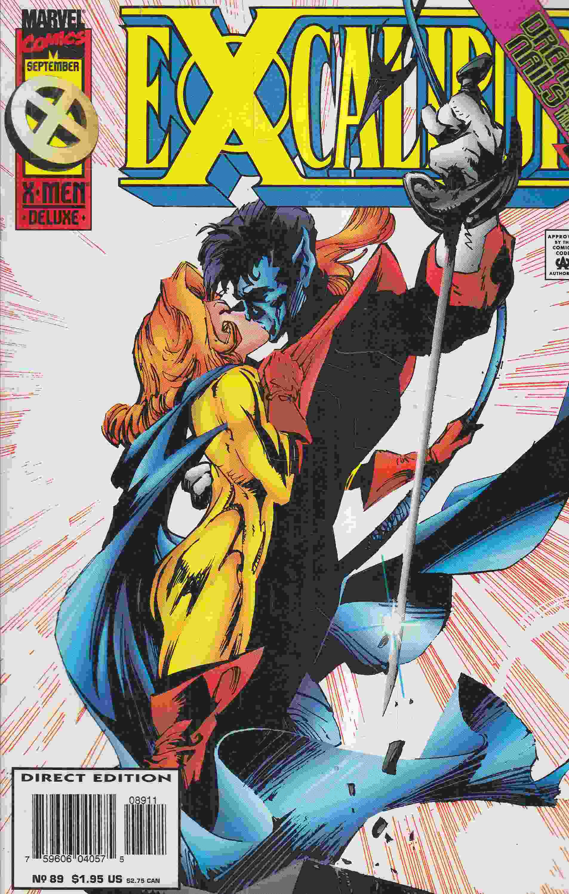 Ellis, Warren, Williams, David - Excalibur Vol. 1. No. 89. Ellis, Warren, Williams, David - Excalibur Vol. 1. No. 89., 1995 antikvár könyv