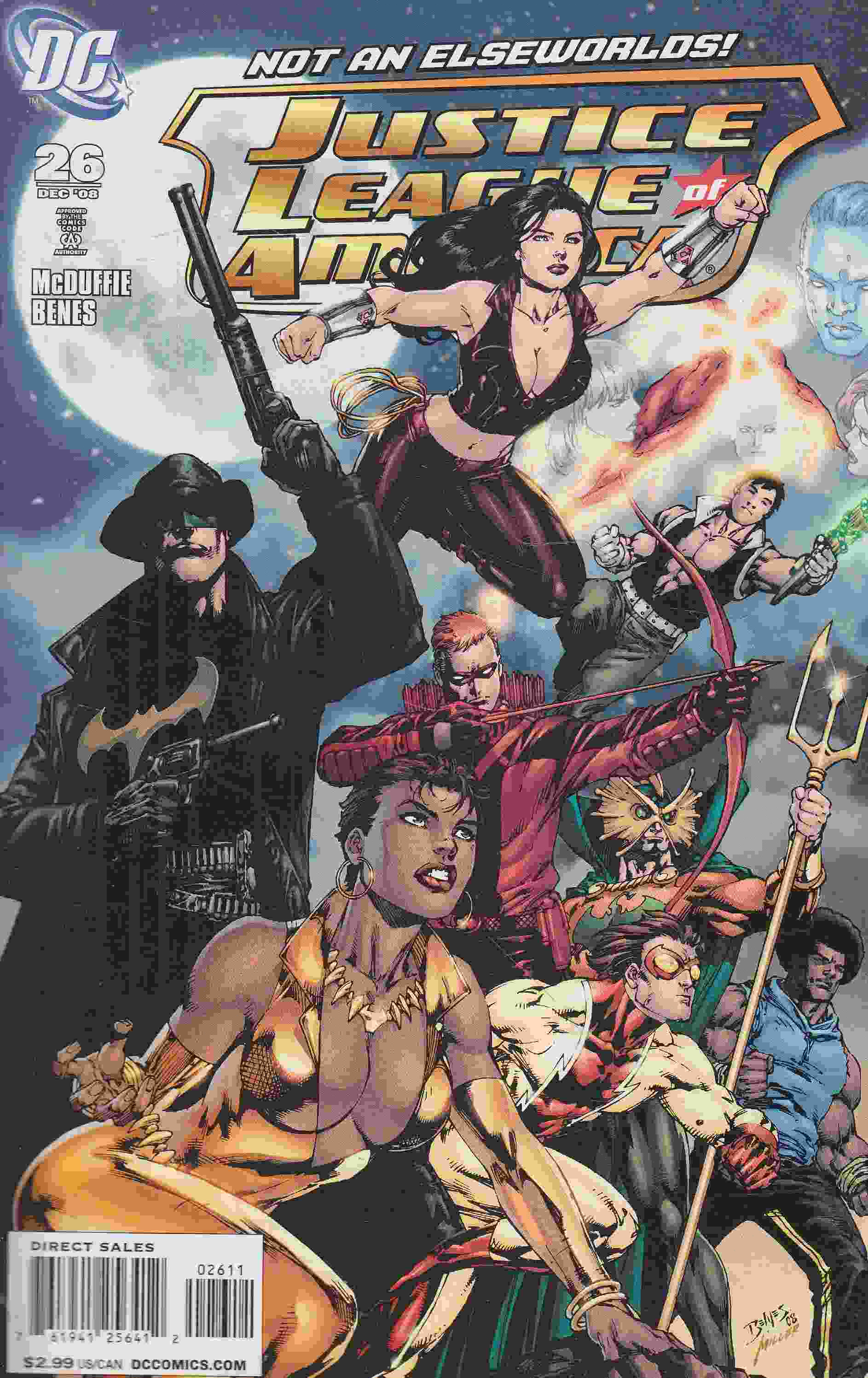 McDuffie, Dwayne, Benes, Ed - Justice League of America 26. McDuffie, Dwayne, Benes, Ed - Justice League of America 26., 2008 antikvár könyv