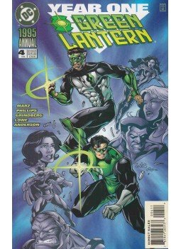 Marz, Ron, Grindberg, Tom, Phillips, John - Green Lantern Annual 4. Marz, Ron, Grindberg, Tom, Phillips, John - Green Lantern Annual 4., 1995 antikvár könyv