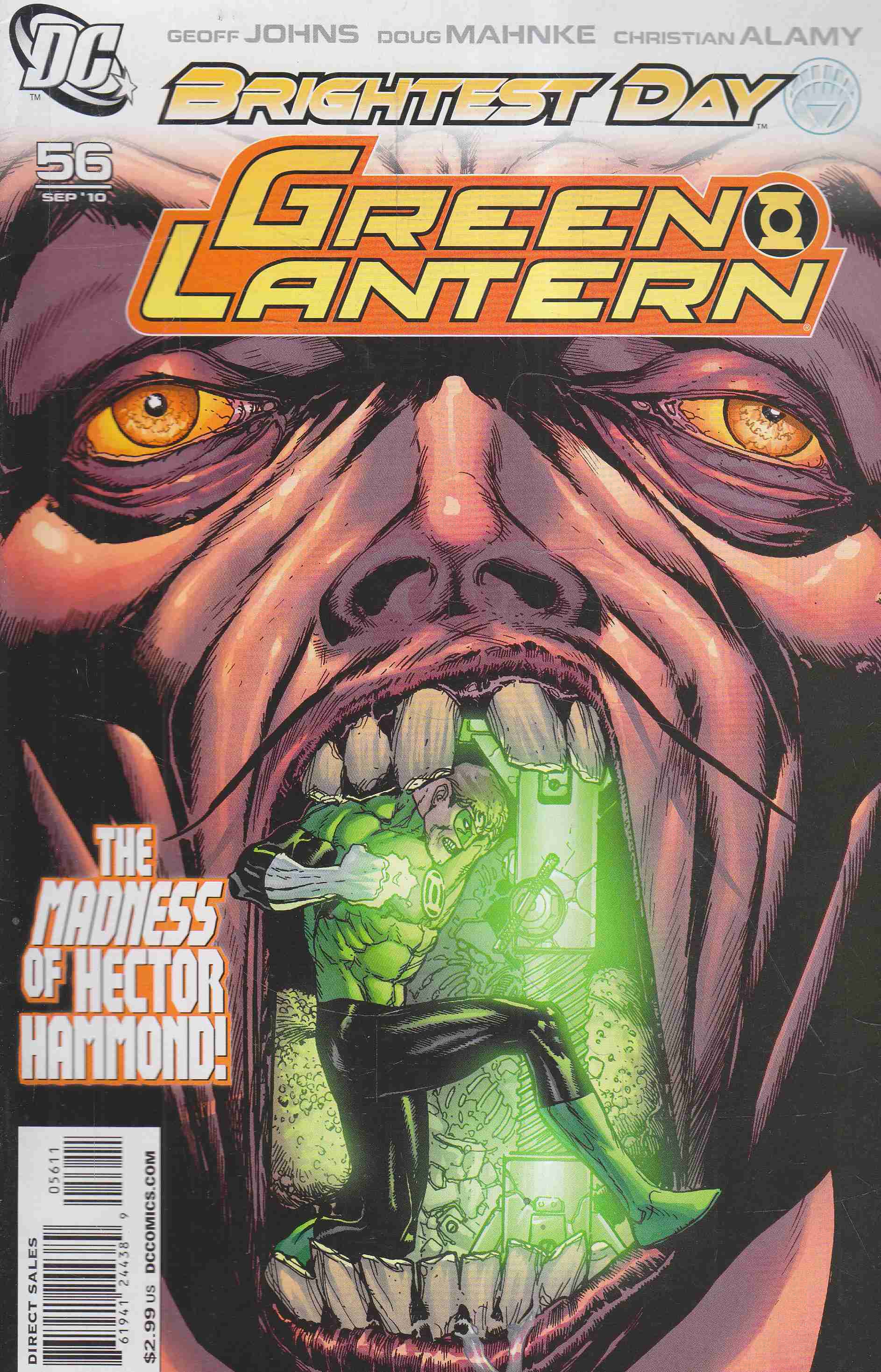 Johns, Geoff, Mahnke, Doug - Green Lantern 56. Johns, Geoff, Mahnke, Doug - Green Lantern 56., 2010 antikvár könyv