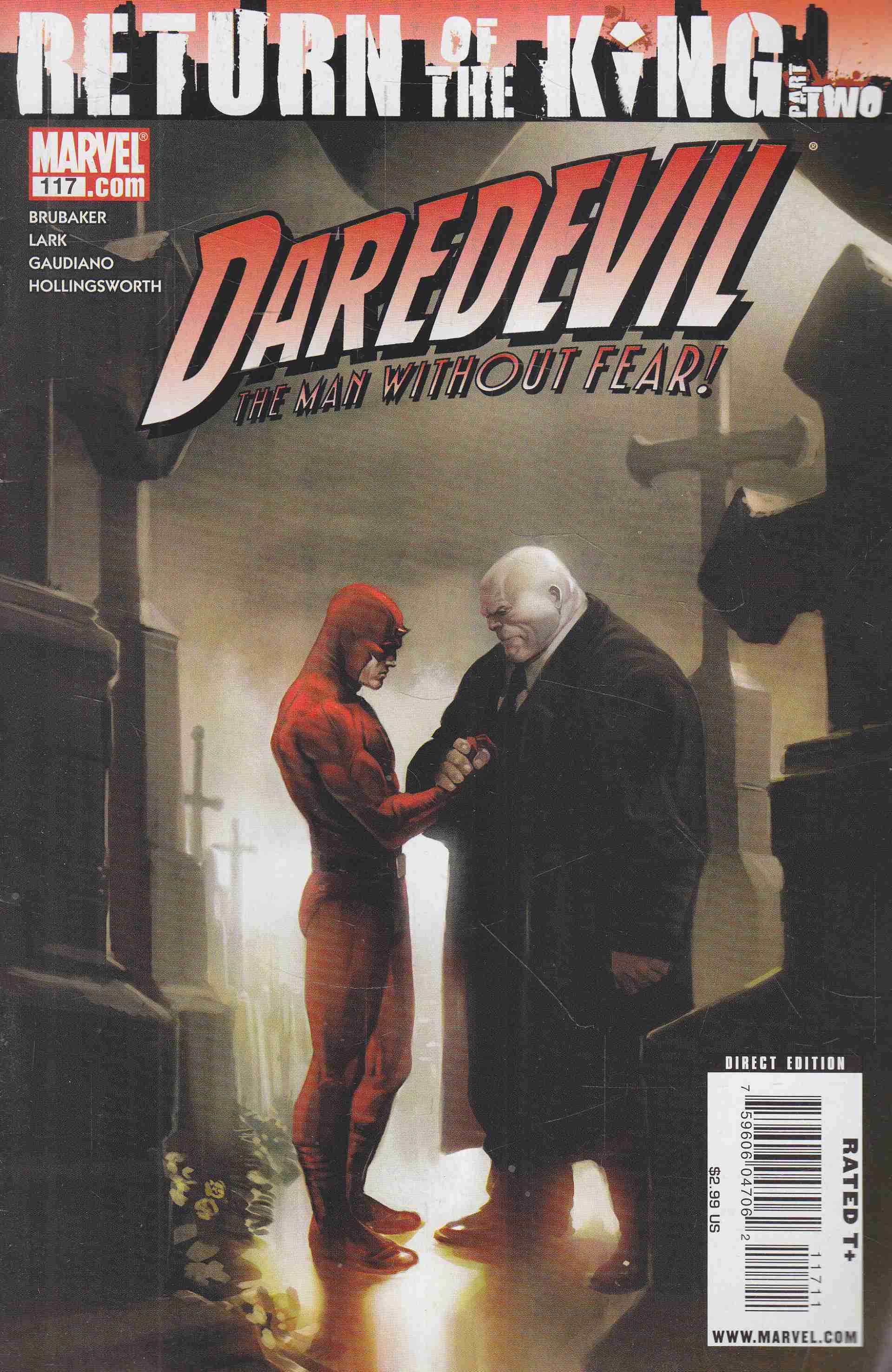 Brubaker, Ed, Lark, Michael, Gaudiano, Stefano - Daredevil No. 117. Brubaker, Ed, Lark, Michael, Gaudiano, Stefano - Daredevil No. 117., 2009 antikvár könyv