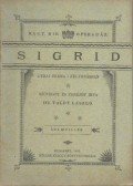 Toldy László ifj. - Sigrid