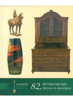  - Nagyházi Galéria és Aukciósház 82. műtárgyárverés,  2002 antikvár könyv