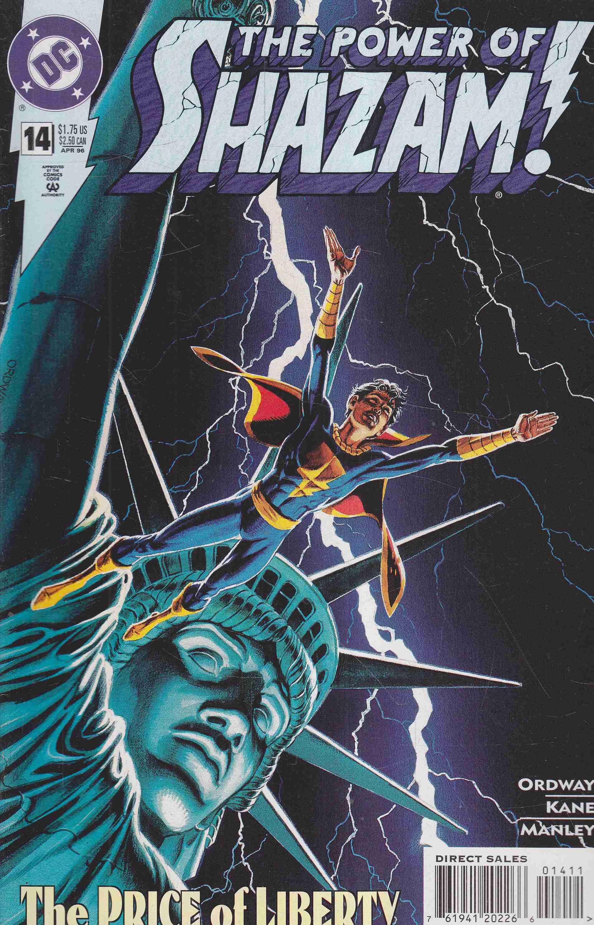 Ordway, Jerry, Kane, Gil - The Power of Shazam! 14. Ordway, Jerry, Kane, Gil - The Power of Shazam! 14., 1996 antikvár könyv