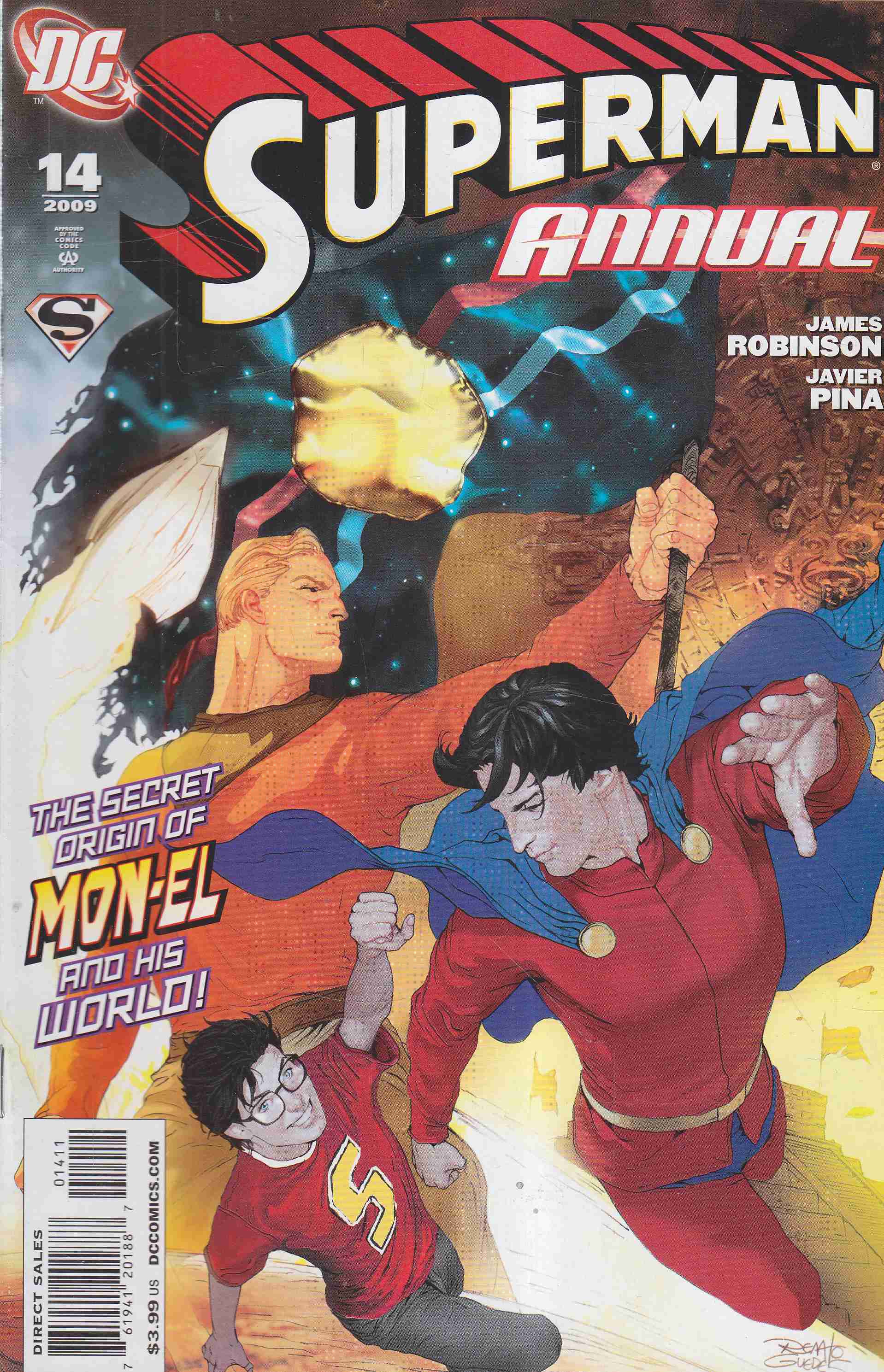 James Robinson, Javier Pina - Superman Annual 14. James Robinson, Javier Pina - Superman Annual 14., 2009 antikvár könyv