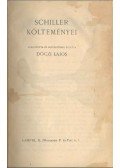 Schiller, Friedrich - Schiller költeményei