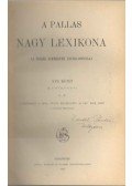 - A Pallas nagy lexikona XVII. kötet (I. pótkötet) A-J