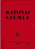 Eötvös József,Juhász Sándor,Csiszér István,Csaba László,Szántó Imre - Katonai Szemle 1952. december