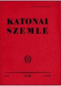 Nagy Elek,Tóth Károly,Nagy János,Juhász Sándor - Katonai Szemle 1952. június