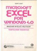 Gerő Judit - Microsoft Excel for Windows 4.0