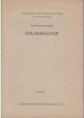 Dr. Kozmann György - Szilárdságtan