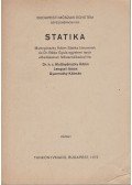 Muttnyánszky Ádám,Lengyel János,Gyarmathy Kálmán - Statika