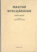 Sebestyén Árpád - Magyar nyelvjárások XXVIII-XXIX