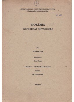 Dr. Faragó Anna - Biokémia Dr. Faragó Anna - Biokémia, Budapest 0 antikvár könyv