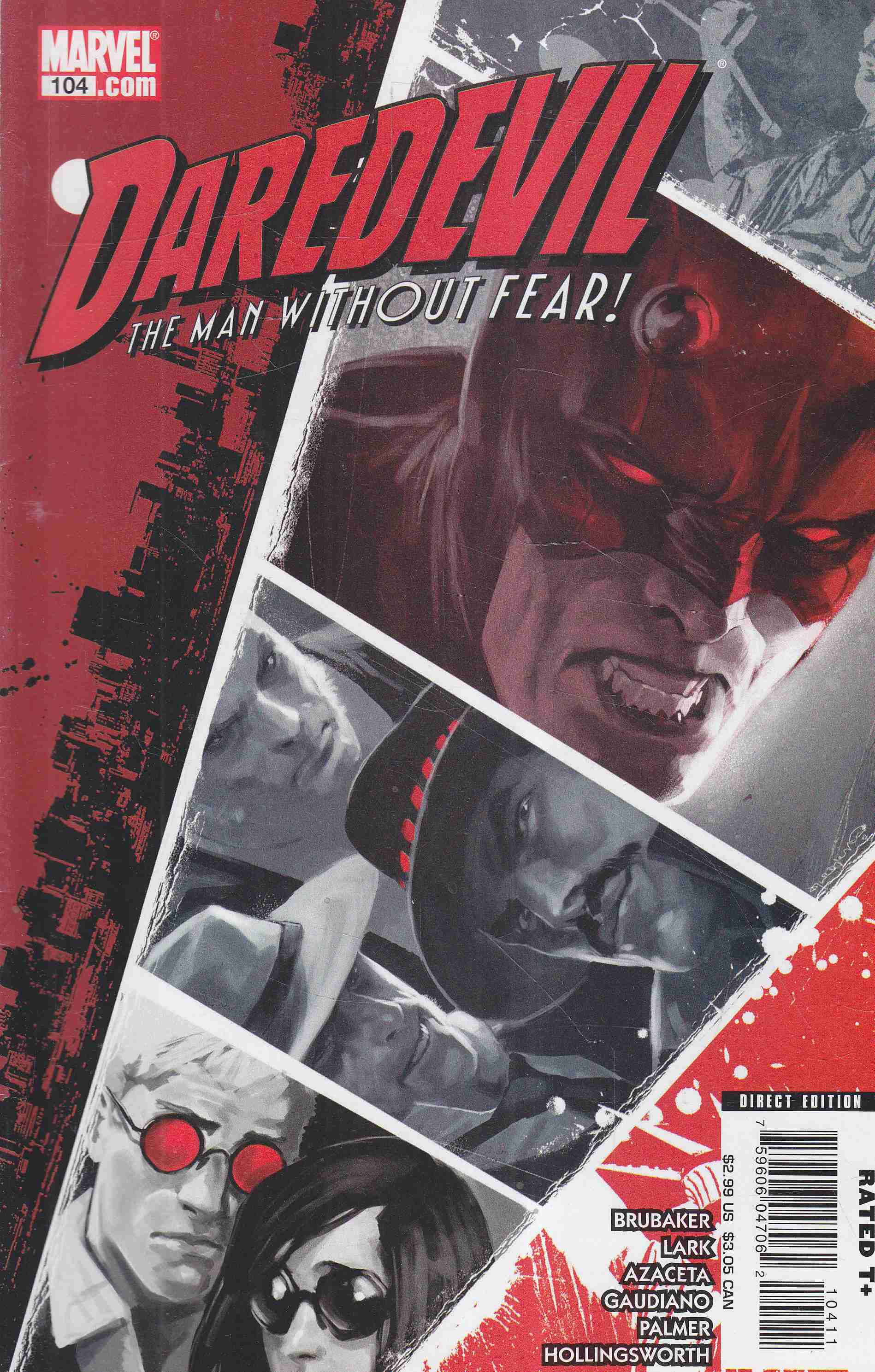 Brubaker, Ed, Lark, Michael, Paul Azaceta, Tom Palmer, Gaudiano, Stefano - Daredevil No. 104. Brubaker, Ed, Lark, Michael, Paul Azaceta, Tom Palmer, Gaudiano, Stefano - Daredevil No. 104., 2008 antikvár könyv