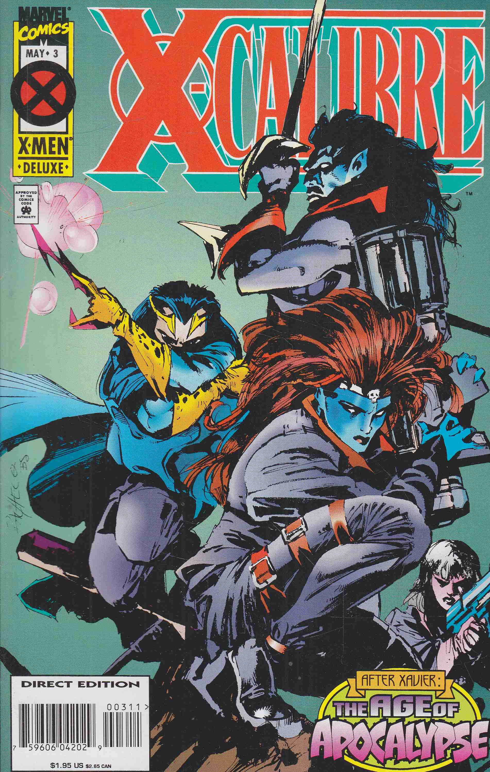 Ellis, Warren, Lashley, Ken - X-Calibre Vol. 1. No. 3. Ellis, Warren, Lashley, Ken - X-Calibre Vol. 1. No. 3., 1995 antikvár könyv