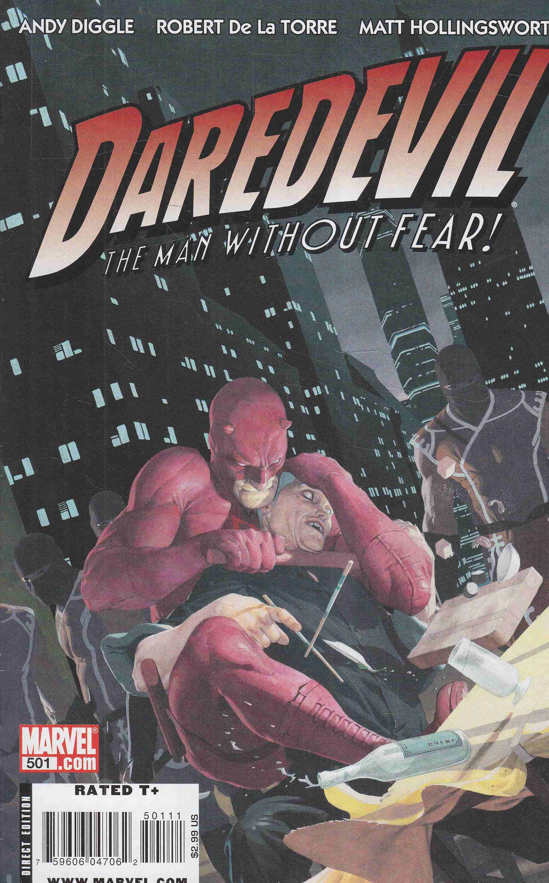 Andy Diggle, Roberto De La Torre - Daredevil No. 501. Andy Diggle, Roberto De La Torre - Daredevil No. 501., 2009 antikvár könyv